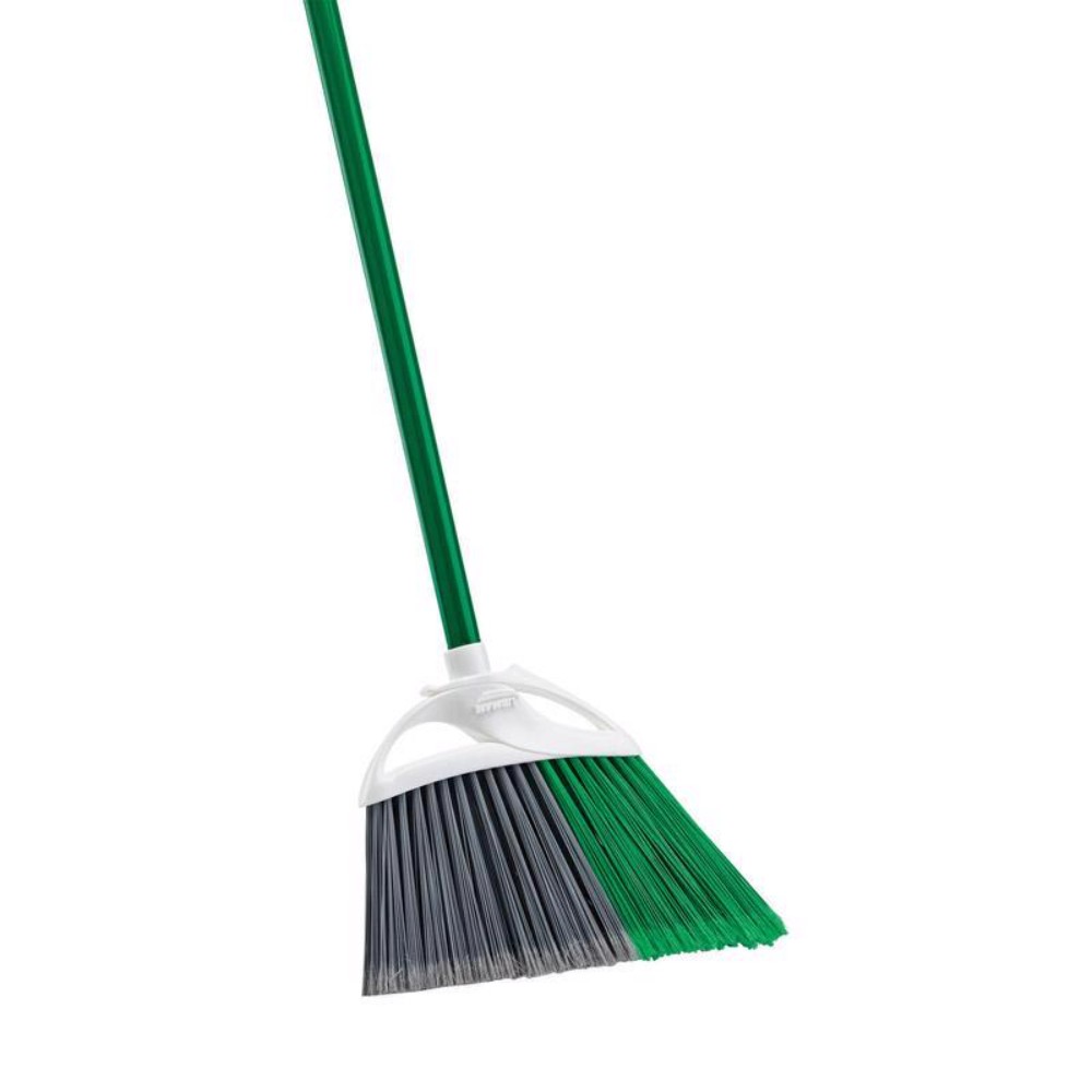 Libman Large Precision Angle 13 in. W Stiff Recycled Plastic Broom (Pack of 6)