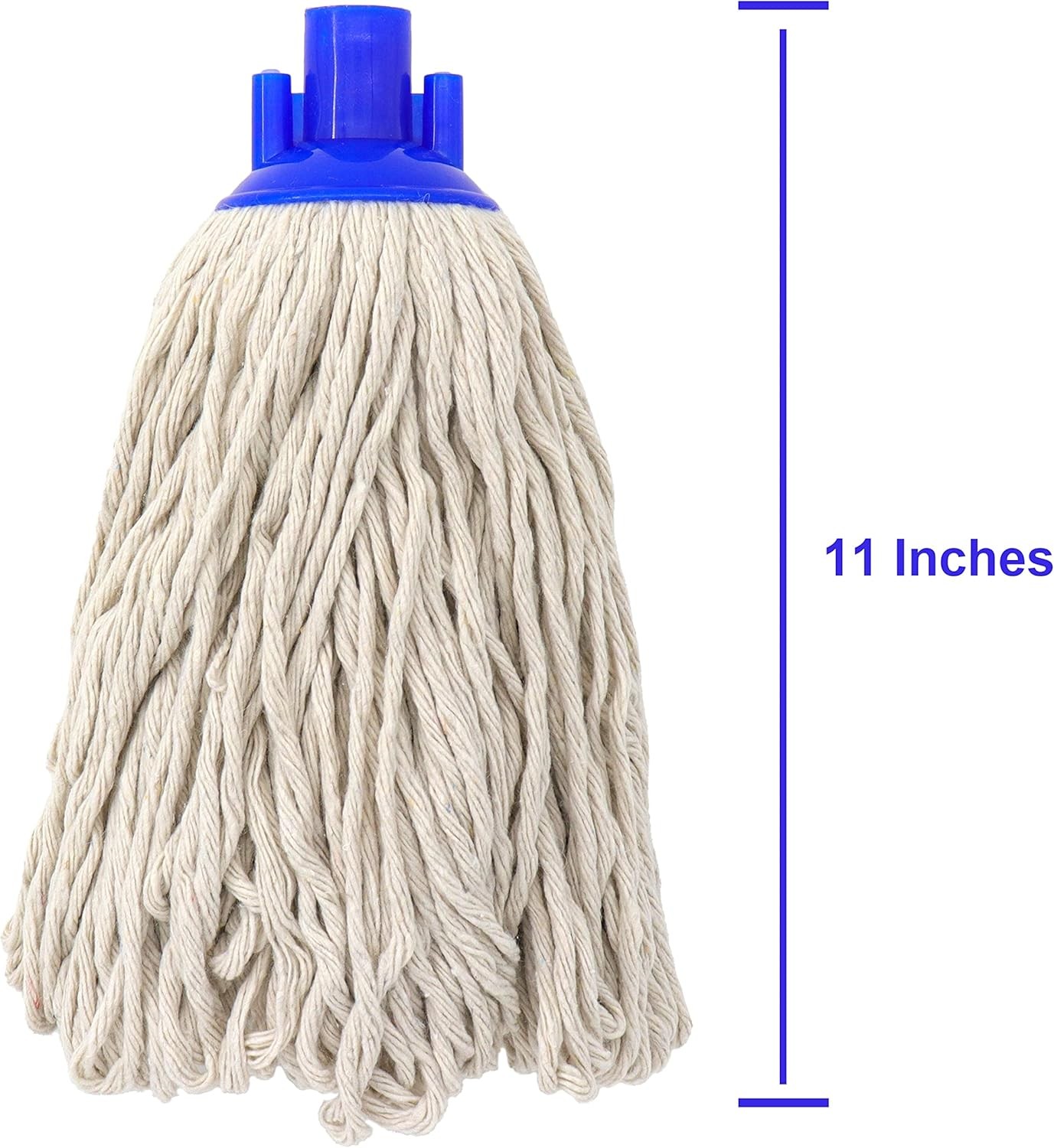 Cotton String Screw on Mop Replacement Head Compatible with All Standard US Thre