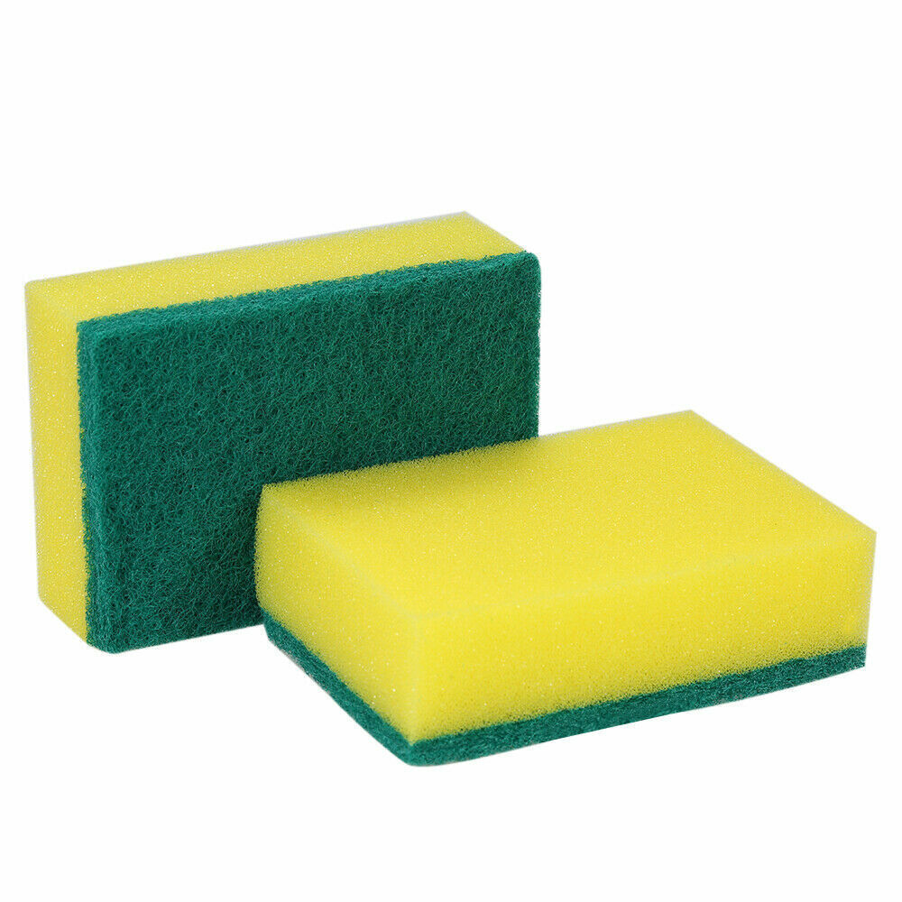 12 Packs Heavy Duty Scrub Sponges Washing Dishes Cleaning Kitchen Dish Sponge