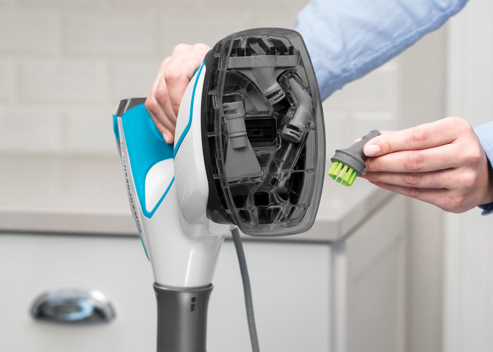 BISSELL Powerfresh Slim 3-in-1 Sanitizing Steam Mop