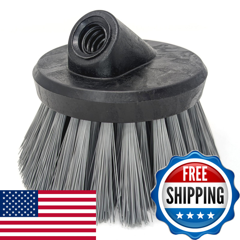 Gutter Master Guttermaster Gm-314P Grey 4.5 Inch Diameter Round Medium Stiff