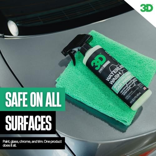 Waterless Car Wash – Easy Spray Waterless Detailing 128 Ounce (Pack of 1)