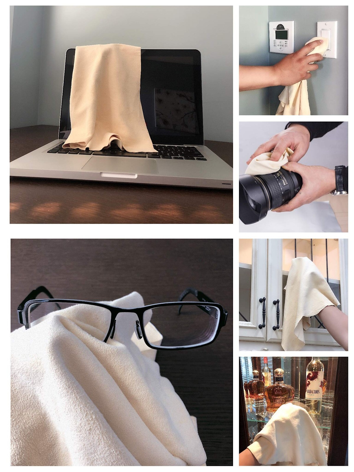 SHEEPSKIN ELITE Chamois Drying Cloth Car Drying Towel Real Leather Super Abso…