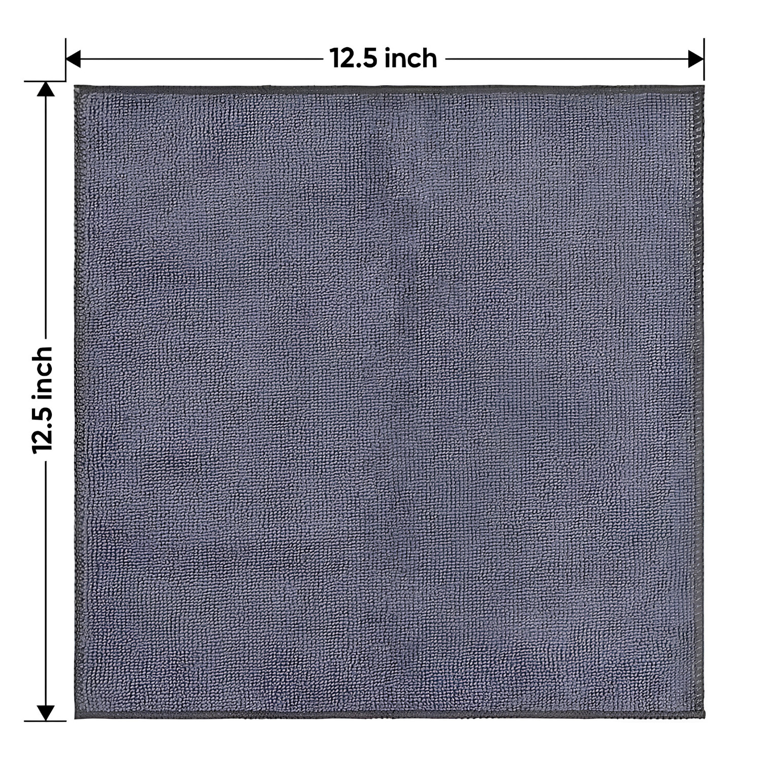 Microfiber Cleaning Cloths 12 Pack 12.5×12.5 Car Towels Lint Free Streak Free