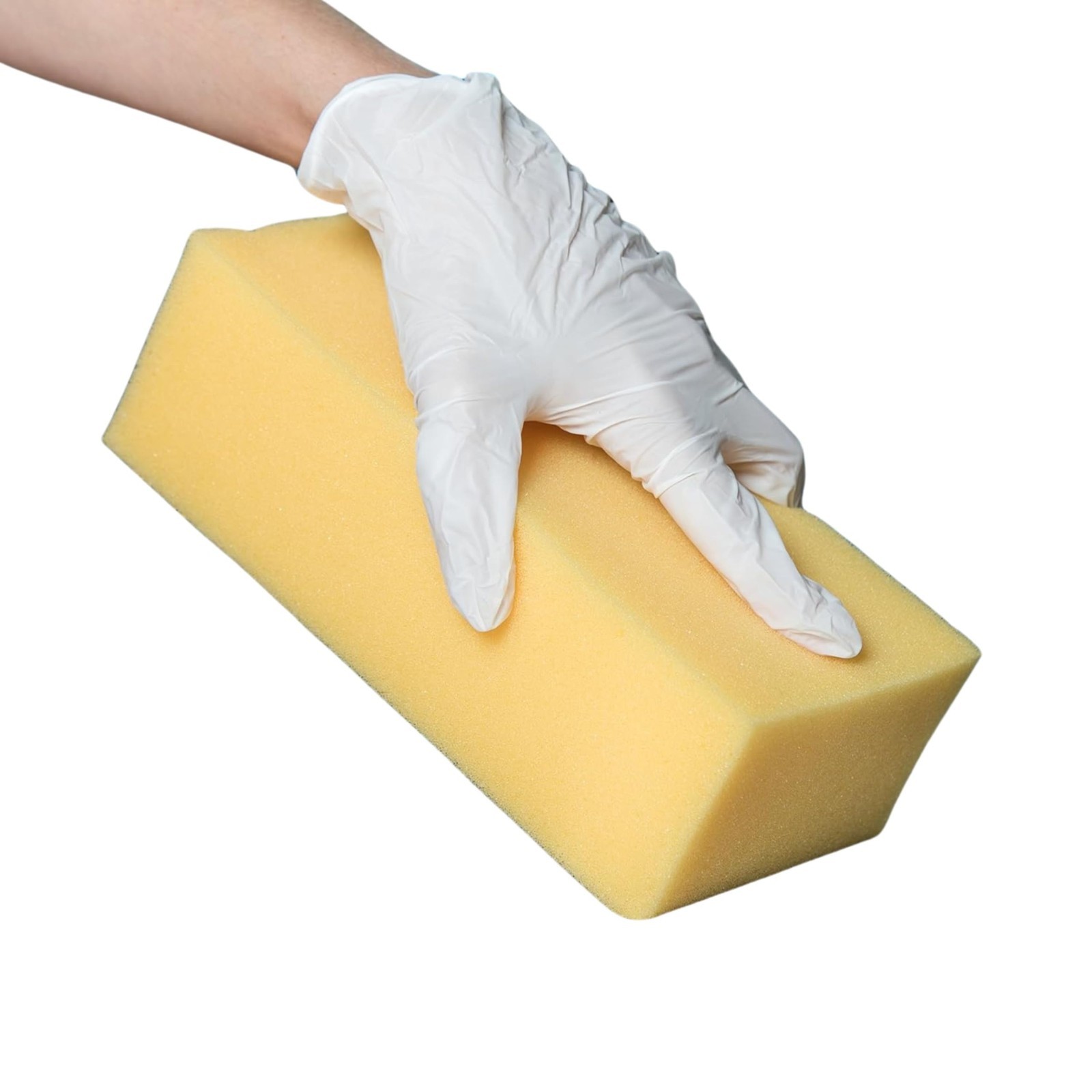 Extra Large Commercial Sponge 8.25″ Yellow – Case of 24, Heavy-Duty Cleaning Too