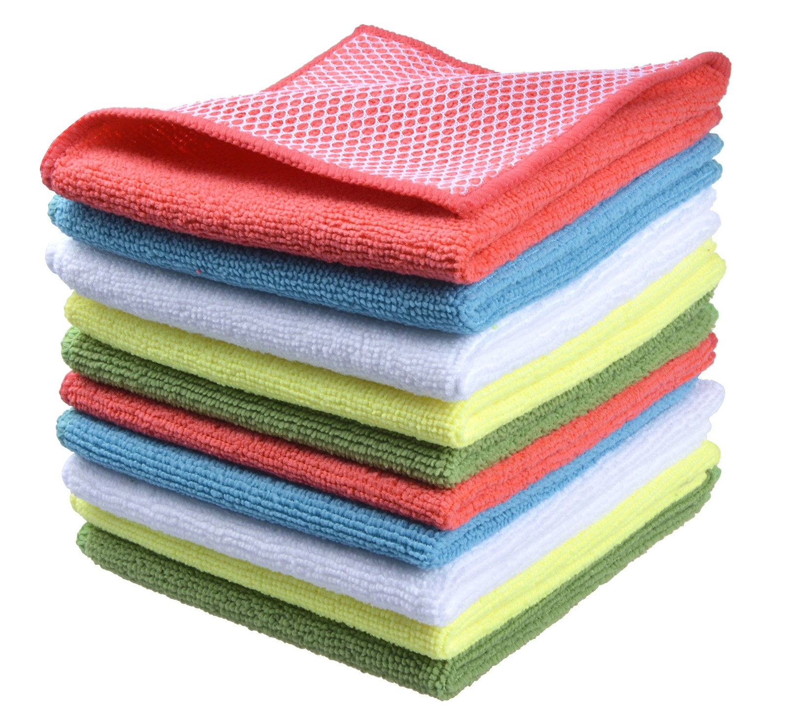 Microfiber Dish Cloths for Washing Dishes Towels Best Kitchen Washcloth Cleaning