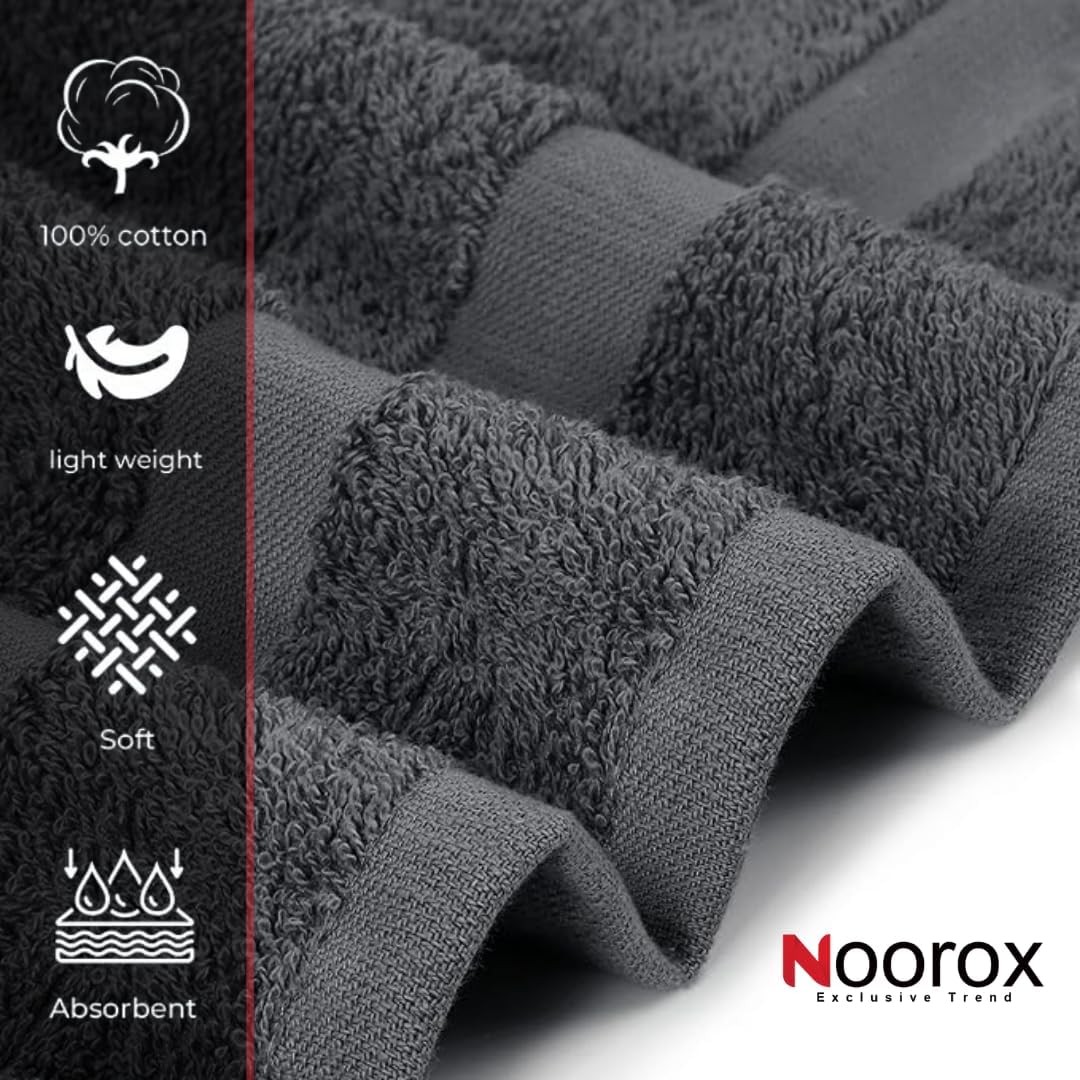Salon Towels – 16×27 Inch – Pack of 12 – Soft, Absorbent, Quick-Dry Cotton