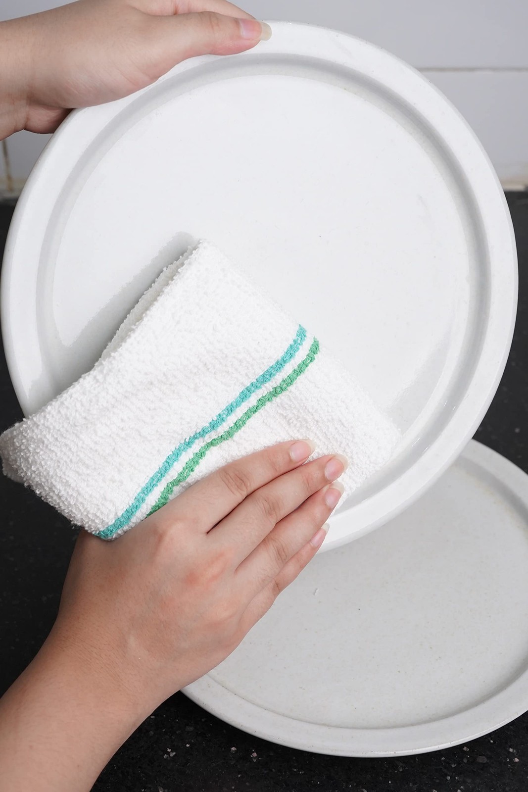 Terry Bar Mop Towels (Value Pack of 60) Size 16″x19″ – Absorbent and Durable,…