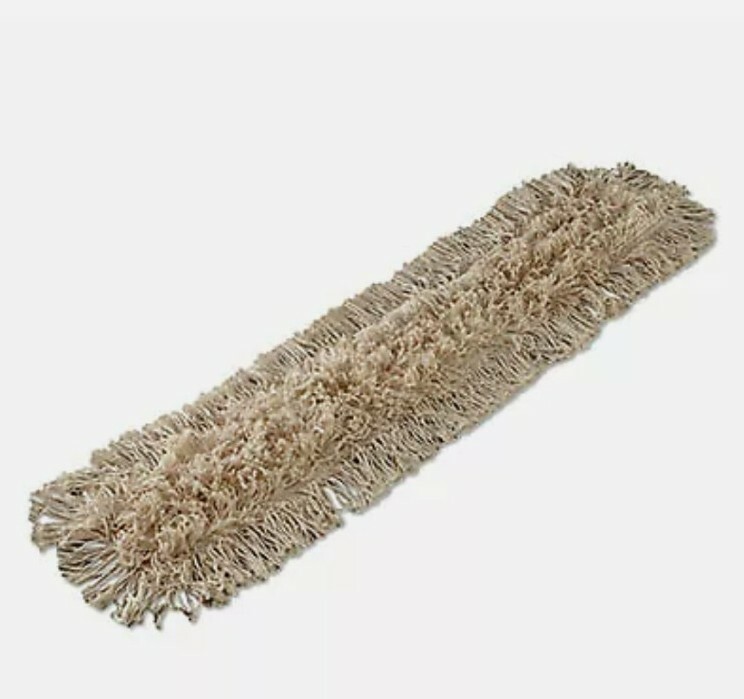 Boardwalk Industrial Dust Mop Head, Hygrade Cotton, 36w x 5d, White (BWK1336)