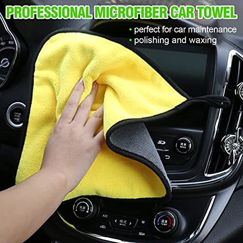 🚗 62” Car Wash Brush with Long Handle Car Wash Mop Mitt Chenille Car Cleaning