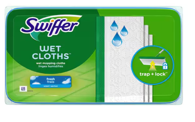 Sweeper Wet Cloth Refills with Open Window Fresh Scent (24-Count)