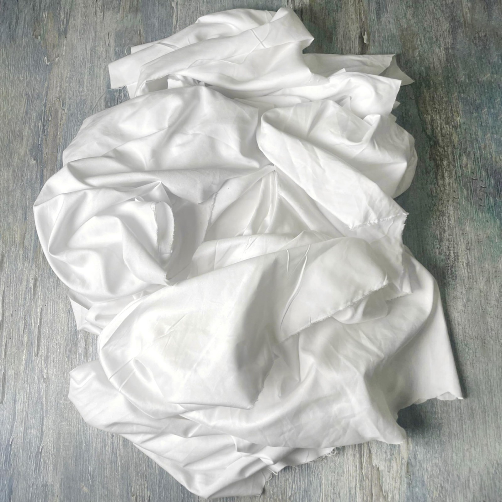 Recycled White Sheeting Cleaning Rags (5 lbs. Bag) – Lint Free White Cotton C…