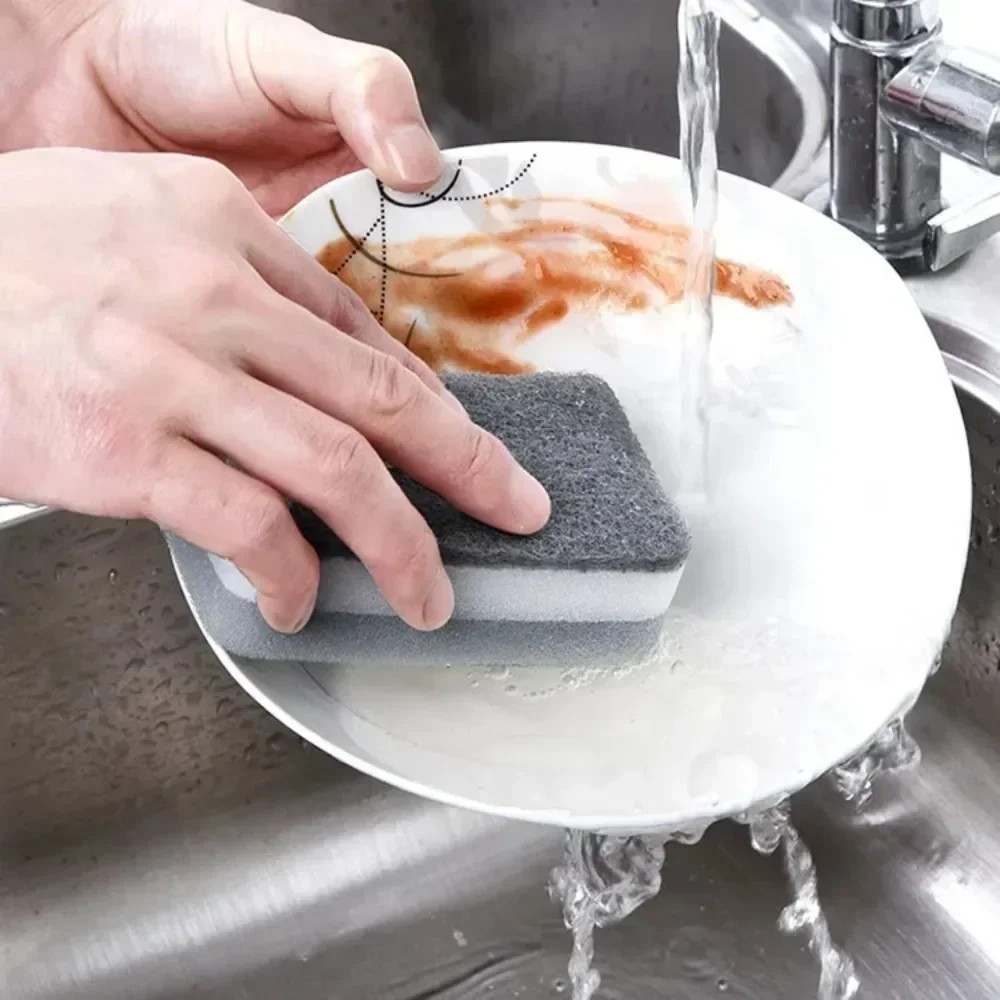 Kitchen Cleaning Sponges Non Scratch Dish Washing Scouring Pads Multi Pack