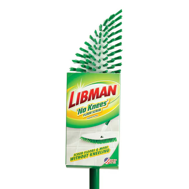 Libman 10.6-in Poly fiber Stiff Deck Brush
