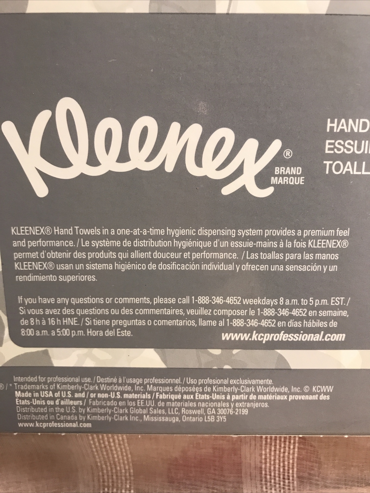 Kleenex Hand Towels POP-UP Disposable 9 x 10.5 Hygienic Paper Towel 120/Box NEW