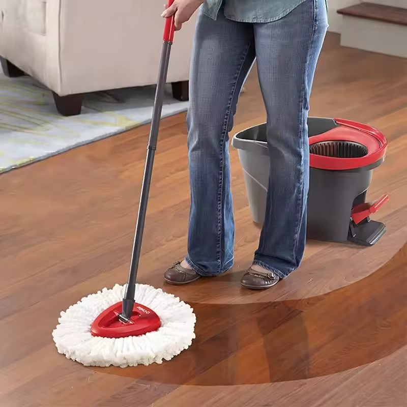 1-6Replacement Microfiber Mop HEAD For O-Cedar Spin Mop Easy Clean Wring Refill