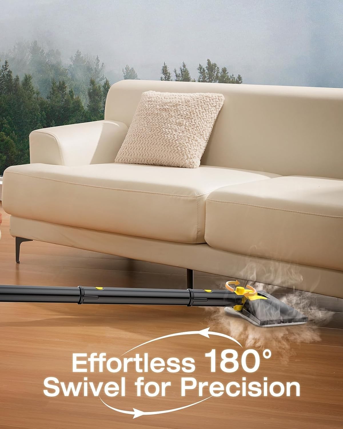 Transform Your Cleaning Routine with 10-in-1 Steam Mop & Handheld Steamer