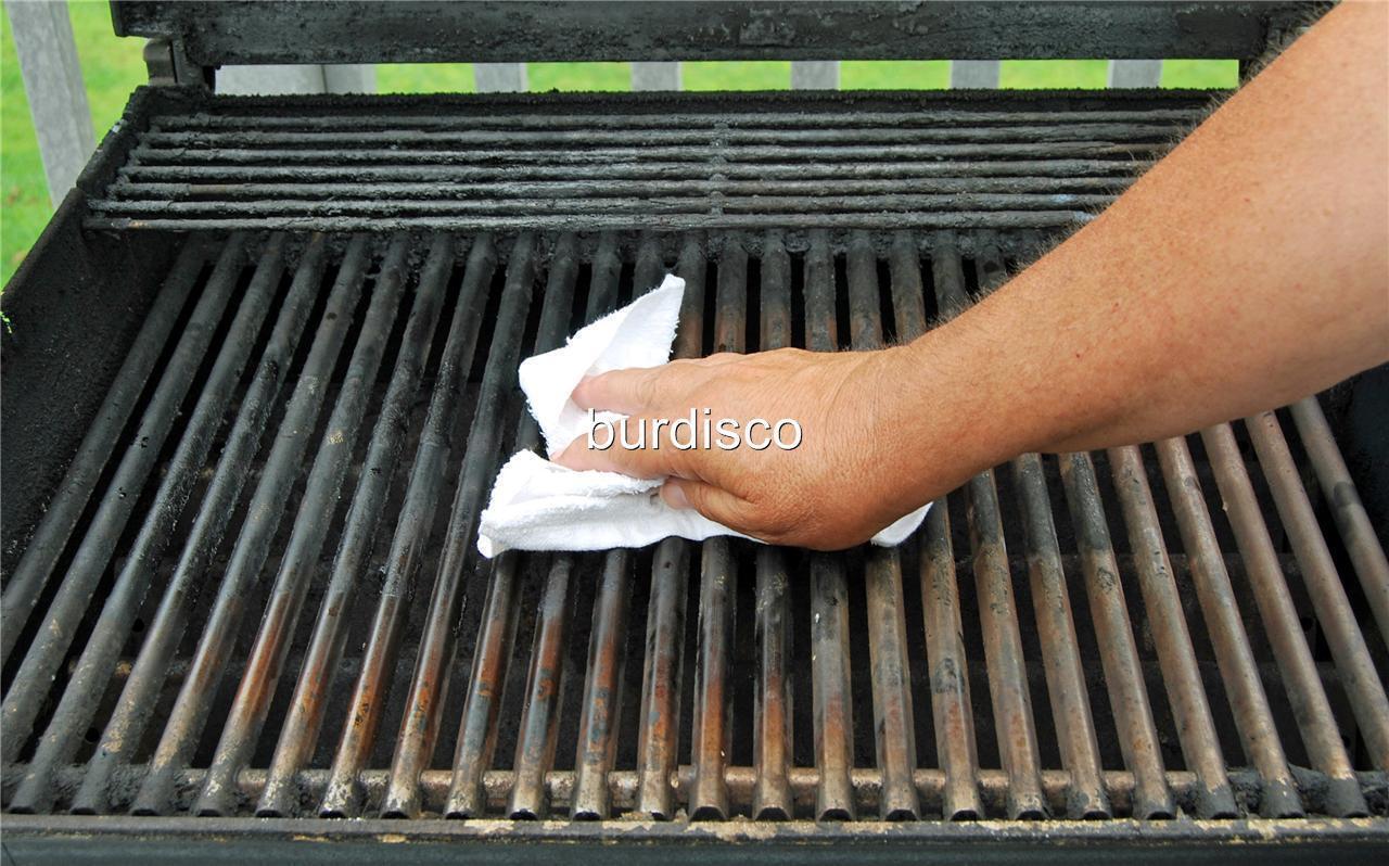 BOX OF WHITE TERRY CLOTH CLEANING RAGS / 100% COTTON / ABSORBENT BAR TOWELS