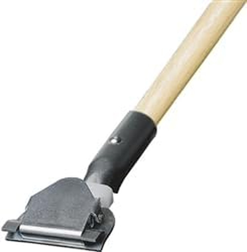 Industrial Dust Mop Kit – Includes 60 Inch Blue Twisted Closed Loop Mop Head, Wo
