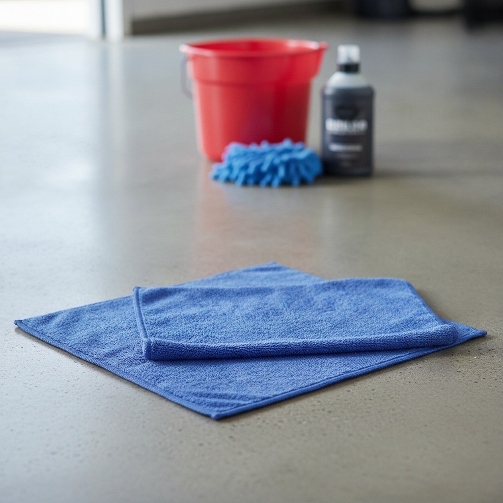 Clay Bar Detailing Towel, 2 Pc, 12 x 12 Inch, Microfiber Clay Cloth