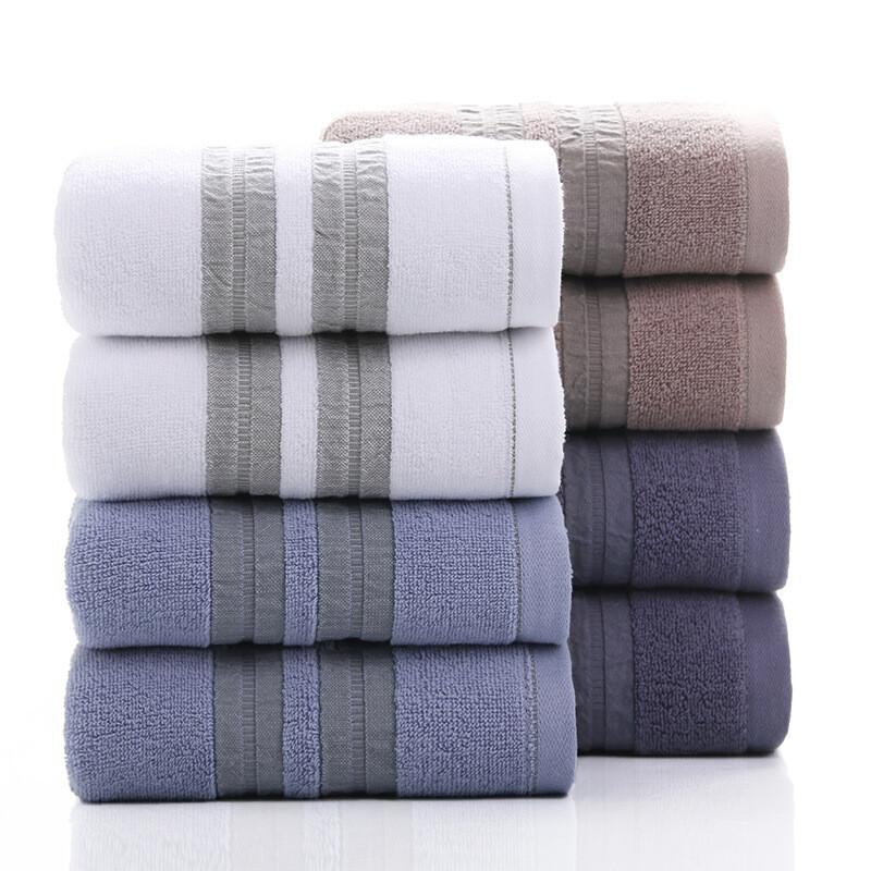 5pcs/lot 29x13in Face/hand/foot Towel 100% Pure Cotton Hair Towels Barber Shop