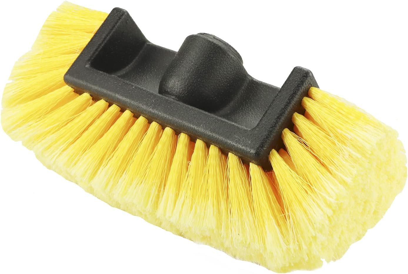 10In Car Wash Brush Head with Soft Bristle, for Cleaning Trucks, Car, RV, Boats