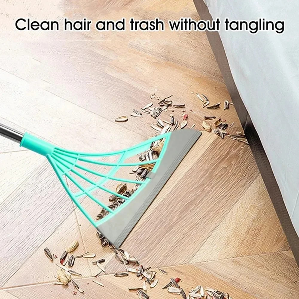 Silicone Magic Wiper Broom, Multi-purpose Floor Glass Bathroom Cleaning Tool