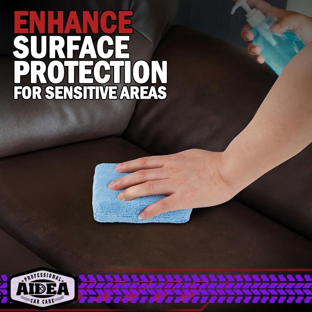 Microfiber Applicator Pad-8Pack, Car Wash Sponge, Microfiber Sponge and Clea…