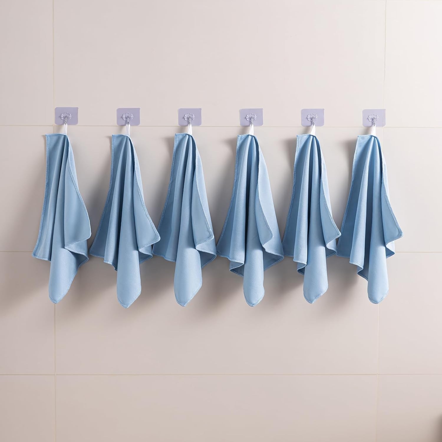 Microfiber Glass Cleaning Cloth 8 Pack 16 Inch X 12 Inch Lint Free Quickly Clean