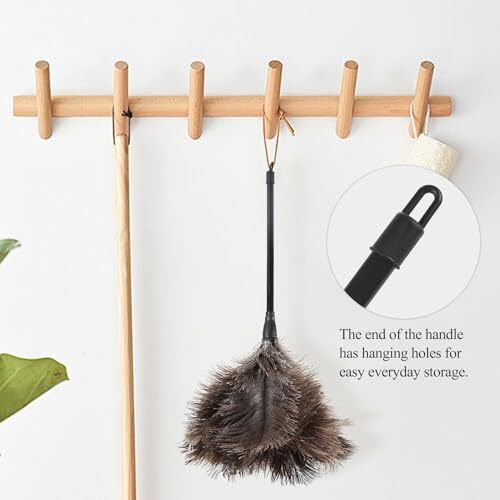 Ostrich Feather Duster 15 Inch Environmentally Handheld Feather Dusters for
