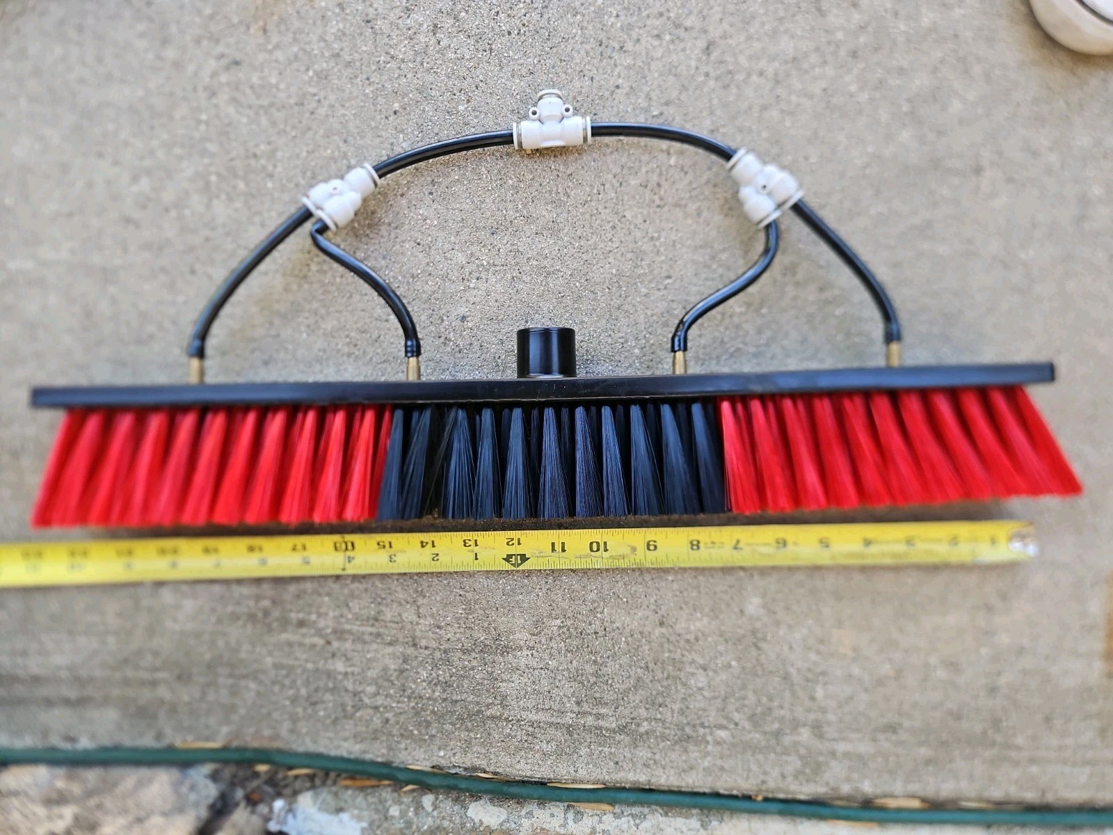 Water Fed Window & Solar Panel Cleaning Brush Washer Tool BRUSH