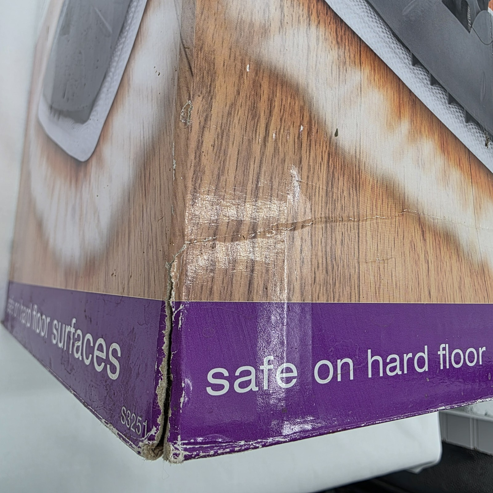 Shark Light & Easy Steam Mop Model S3251 Purple Hard Floor Cleaner New