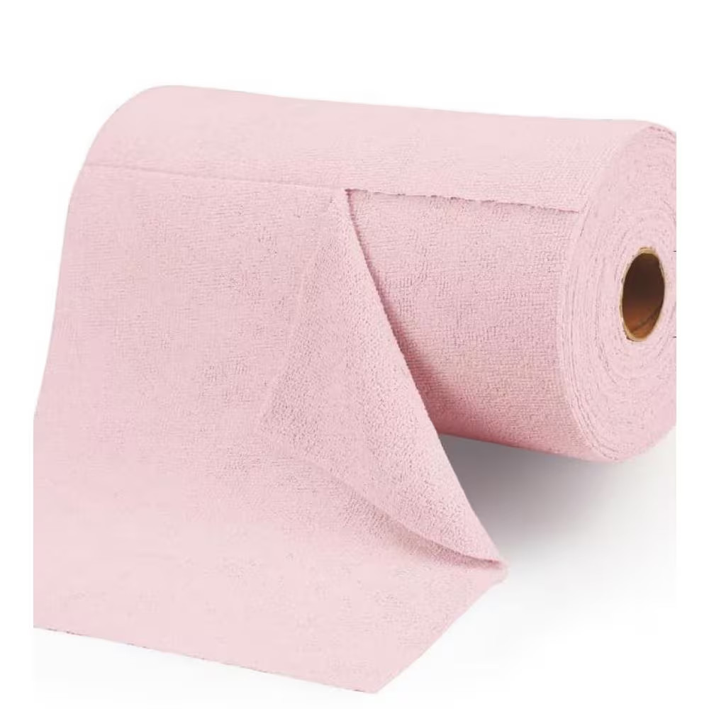 6.89 In. X 6.89 In. Microfiber Cleaning Cloth Roll Reusable Washable Rags