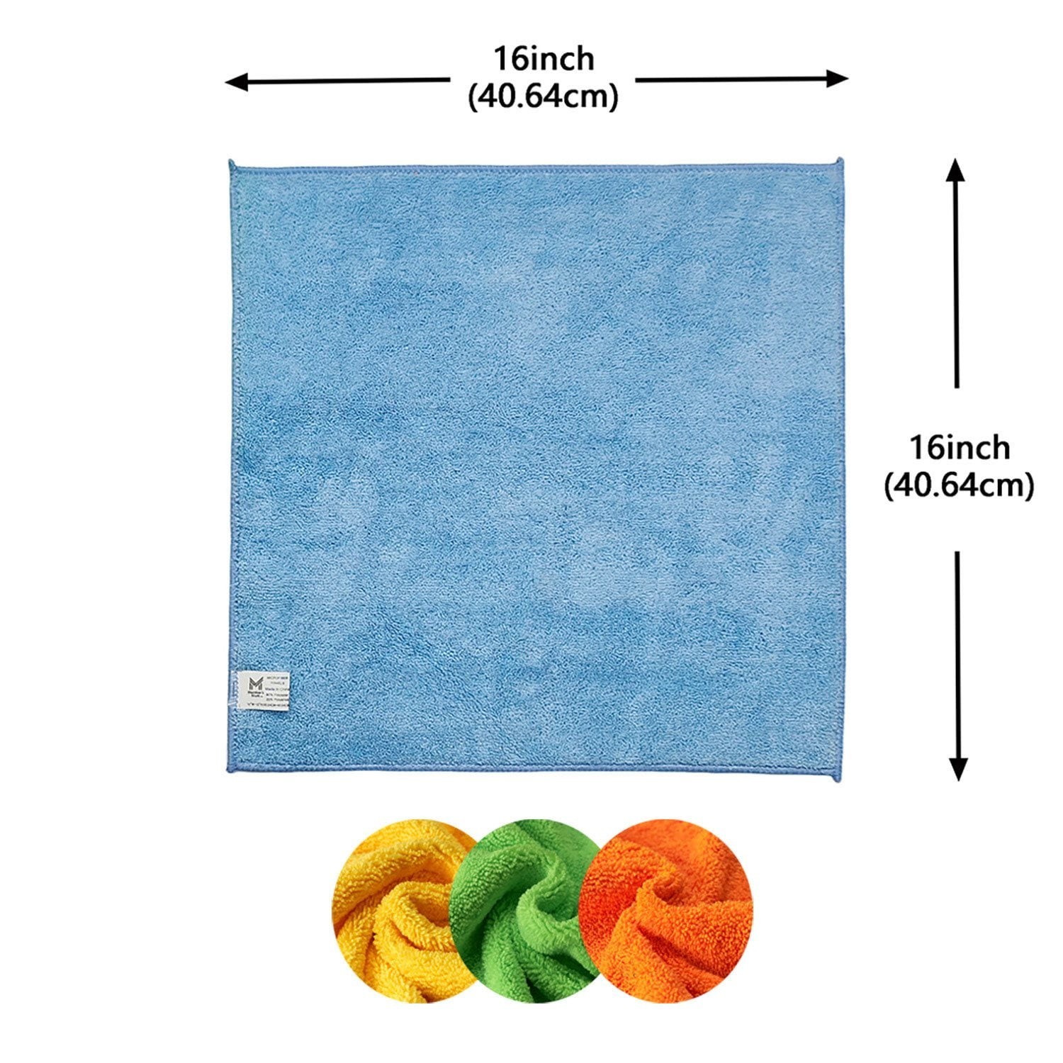 Member’s Mark 16″ x 16″ Microfiber Towels, 36 Count.