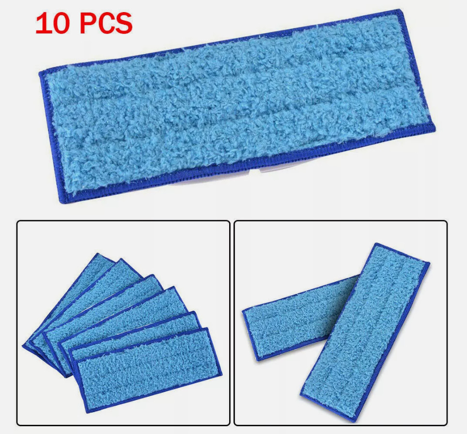 10x Washable Wet Mopping Pads Clean Floor for iRobot Braava Jet 240 245 Mop US
