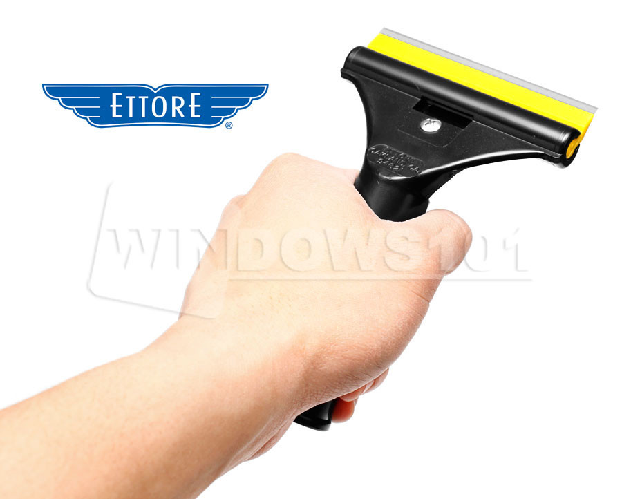 Ettore 4″ ScrapeMaster Scraper for Window Film Tint Glass Paint Tile Cleaning