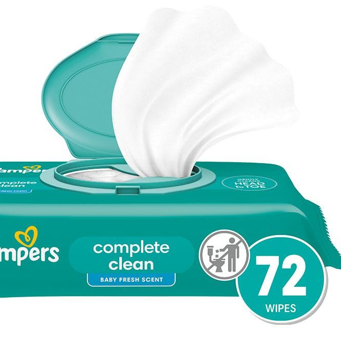 Baby Wet Wipes Cleaning Wet Towel Fresh Scent Hypoallergenic No Parabens-Alcohol