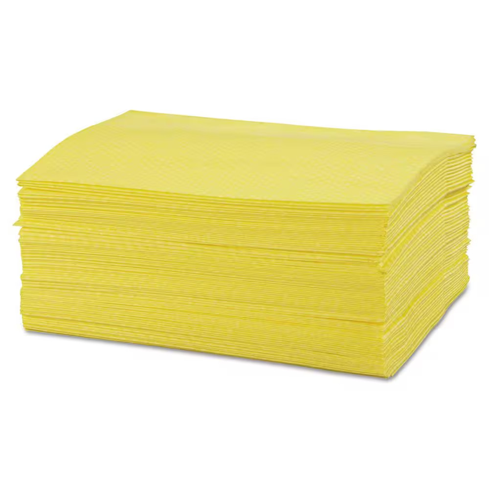 24 In. X 16 In., Yellow Masslinn Dust Cloths, 400/Count