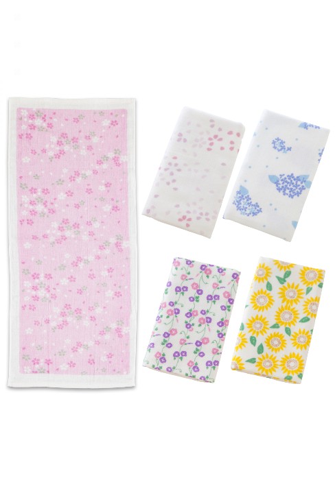 Japanese Hand Towel (Senshu Osaka Towel – Sakura) Cotton Towel/Made in Japan
