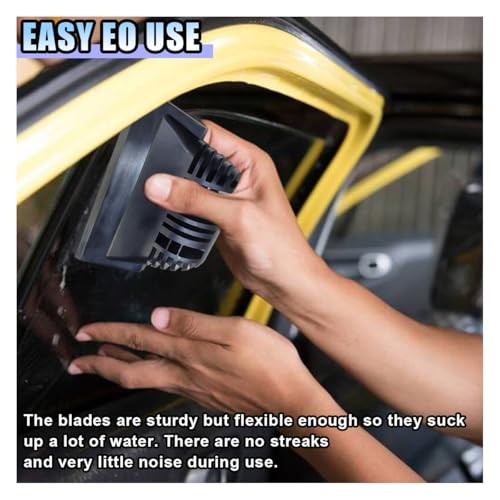 Small Squeegee, PPF Window Tint Squeegee, Rubber Non-Slip Handle Tint Black