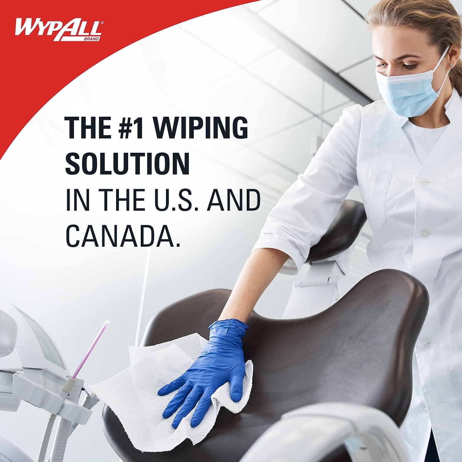 KIMTECH CriticalClean WetTask Wipes for Bleach White, Refill Only-6 Rolls-06471