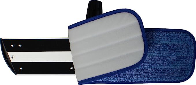 12-Pack of Washable Pro Microfiber Mop Pads | Commercial Replacement Mop Heads