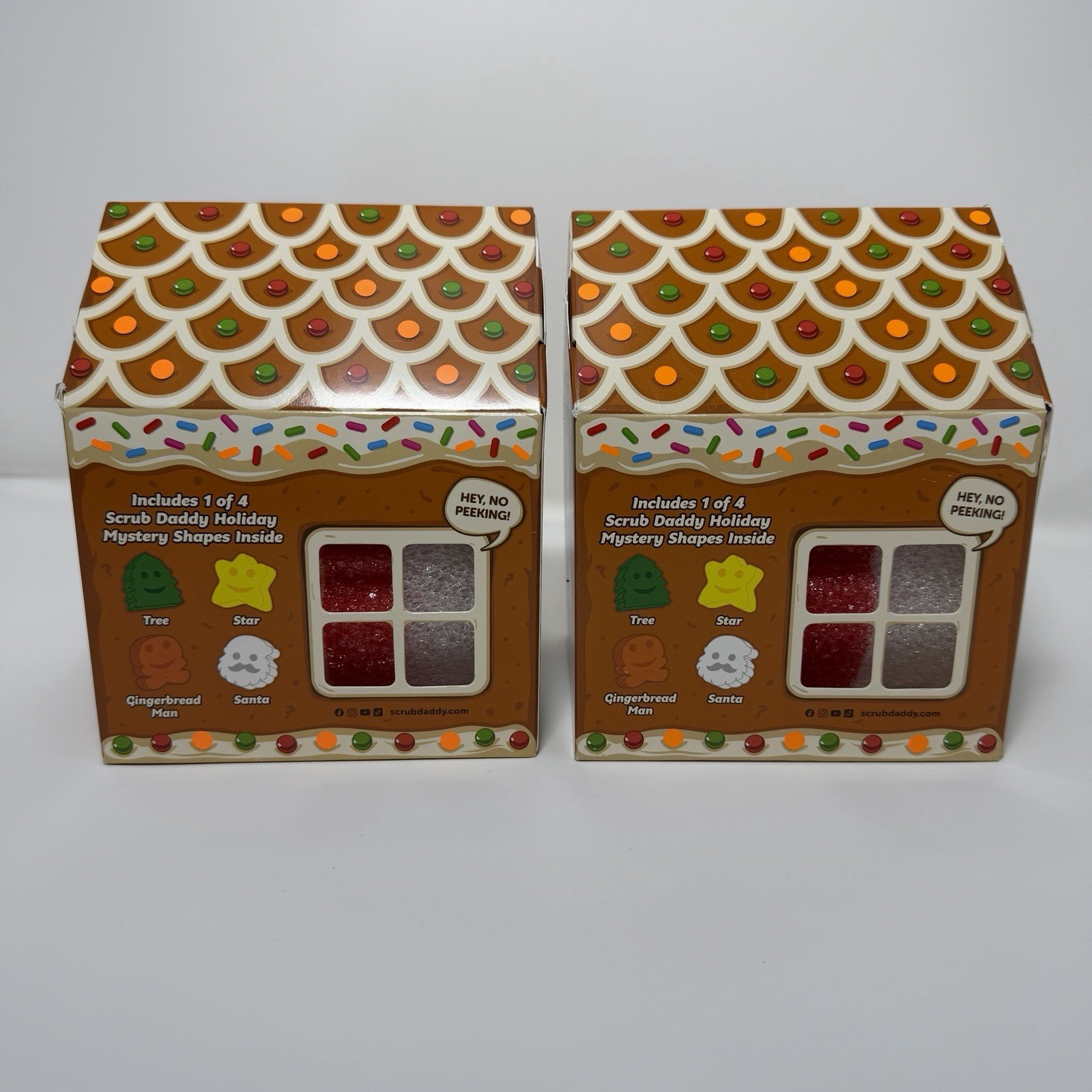 Scrub Daddy Special Edition Holiday 3 Pack – Lot of 2