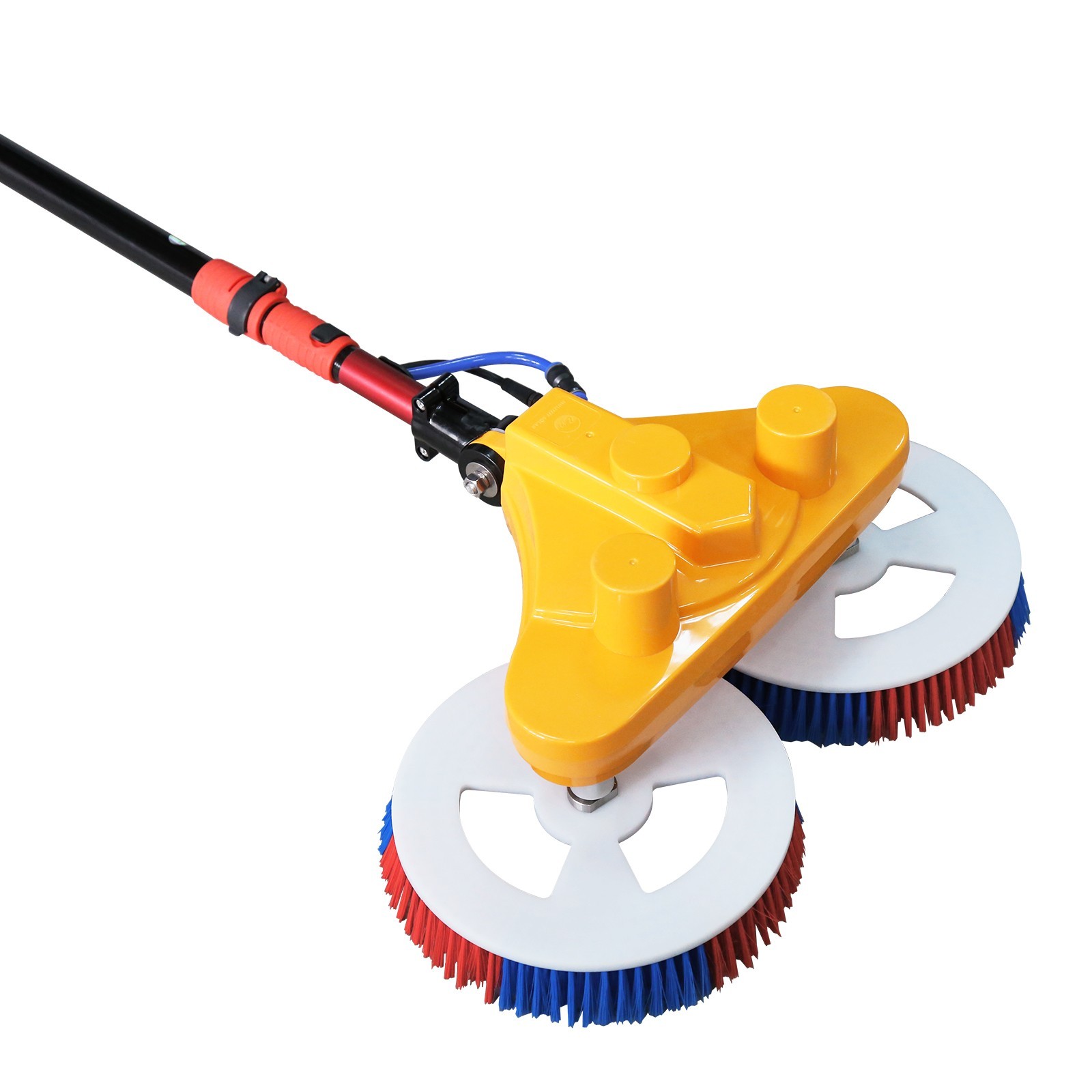 Used solar panel cleaning brush–24ft/7.5m double-headed automatic rotation Brush
