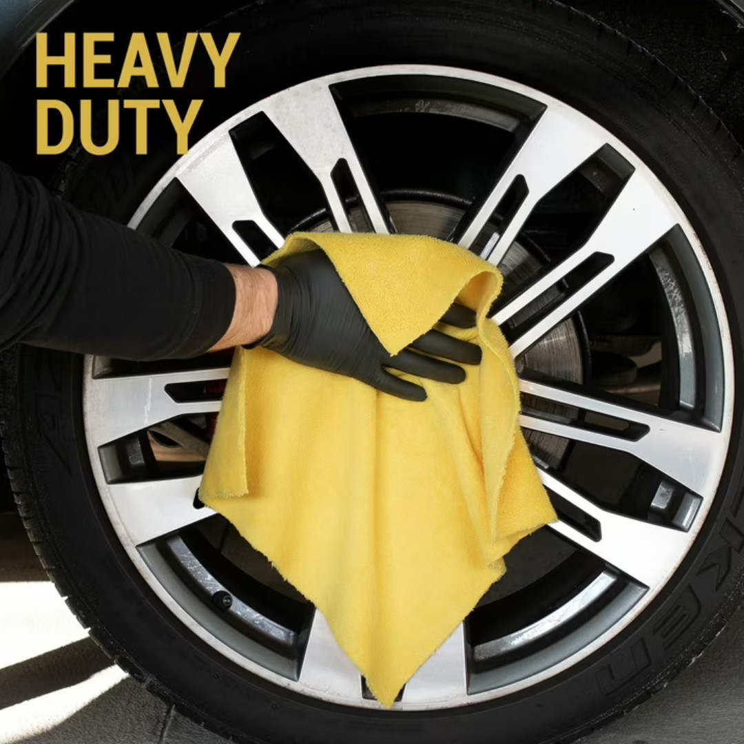 Platinum Series Heavy Duty Multi-Purpose Microfiber Detailing Towels, 40 Pack, Y