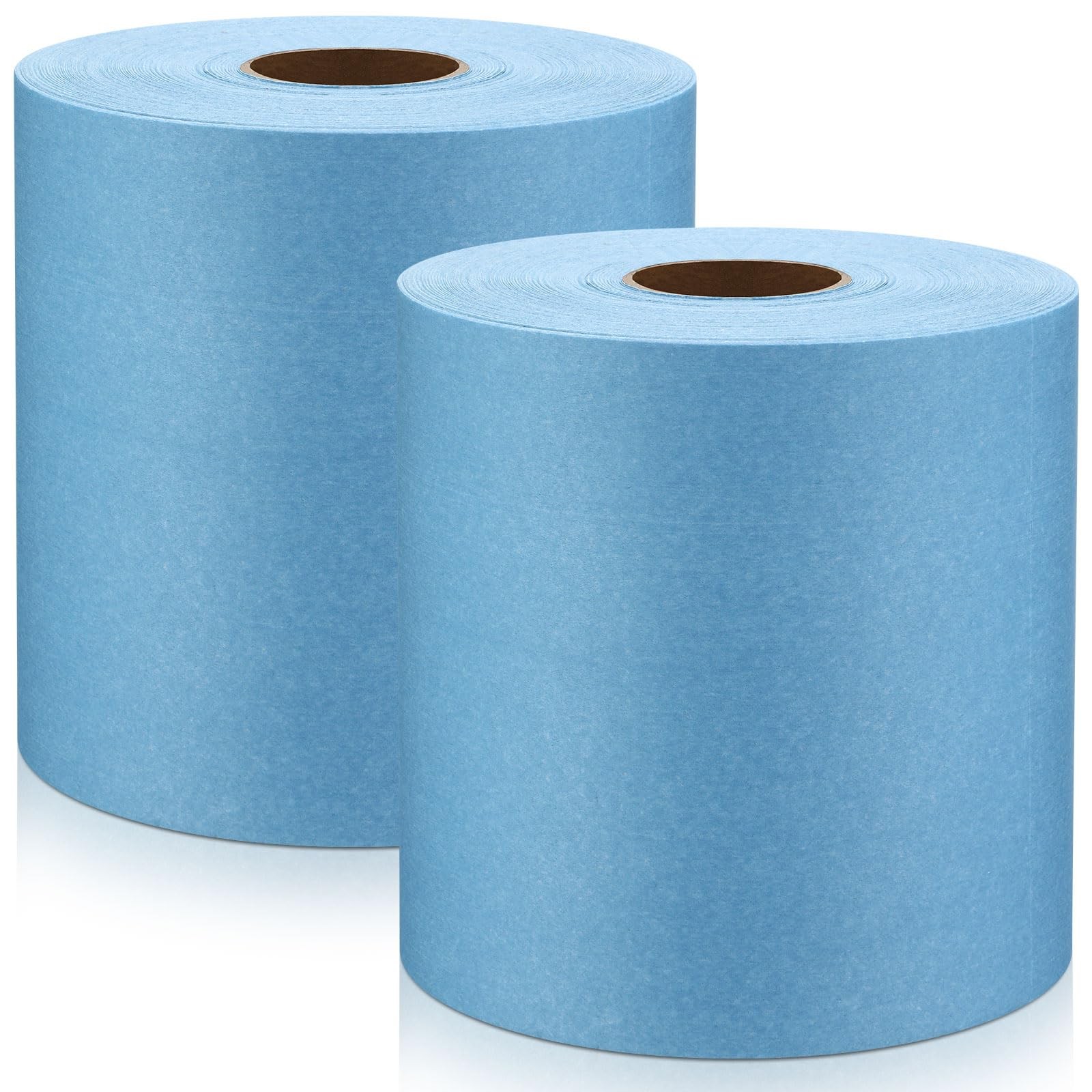 2 Rolls Heavy Duty Shop Towels, 1000 Sheets Industrial Wipes, 10×12″ Lint-fre…