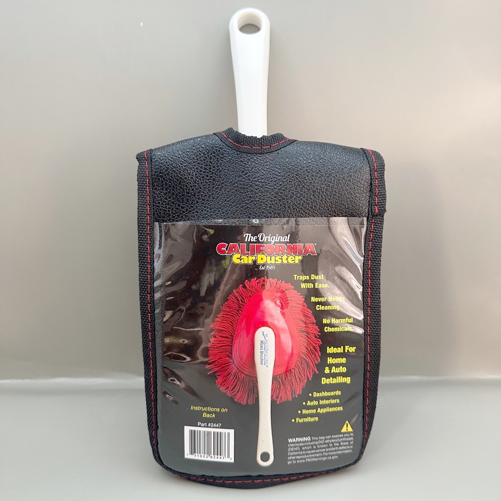 The Original California Car Duster Mini Duster Interior Detailer With Case #2447