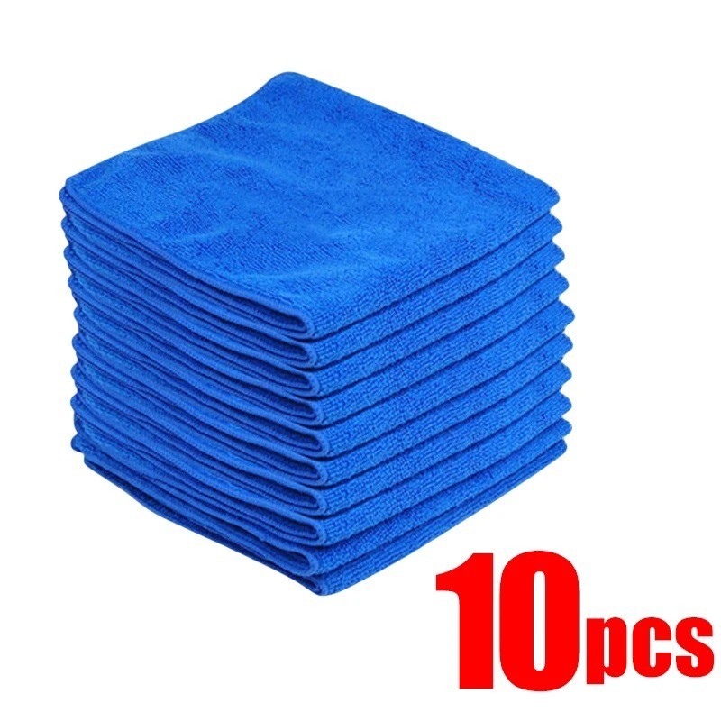 20 x LARGE MICROFIBRE CLEANING AUTO CAR DETAILING SOFT CLOTHS WASH TOWEL DUSTER