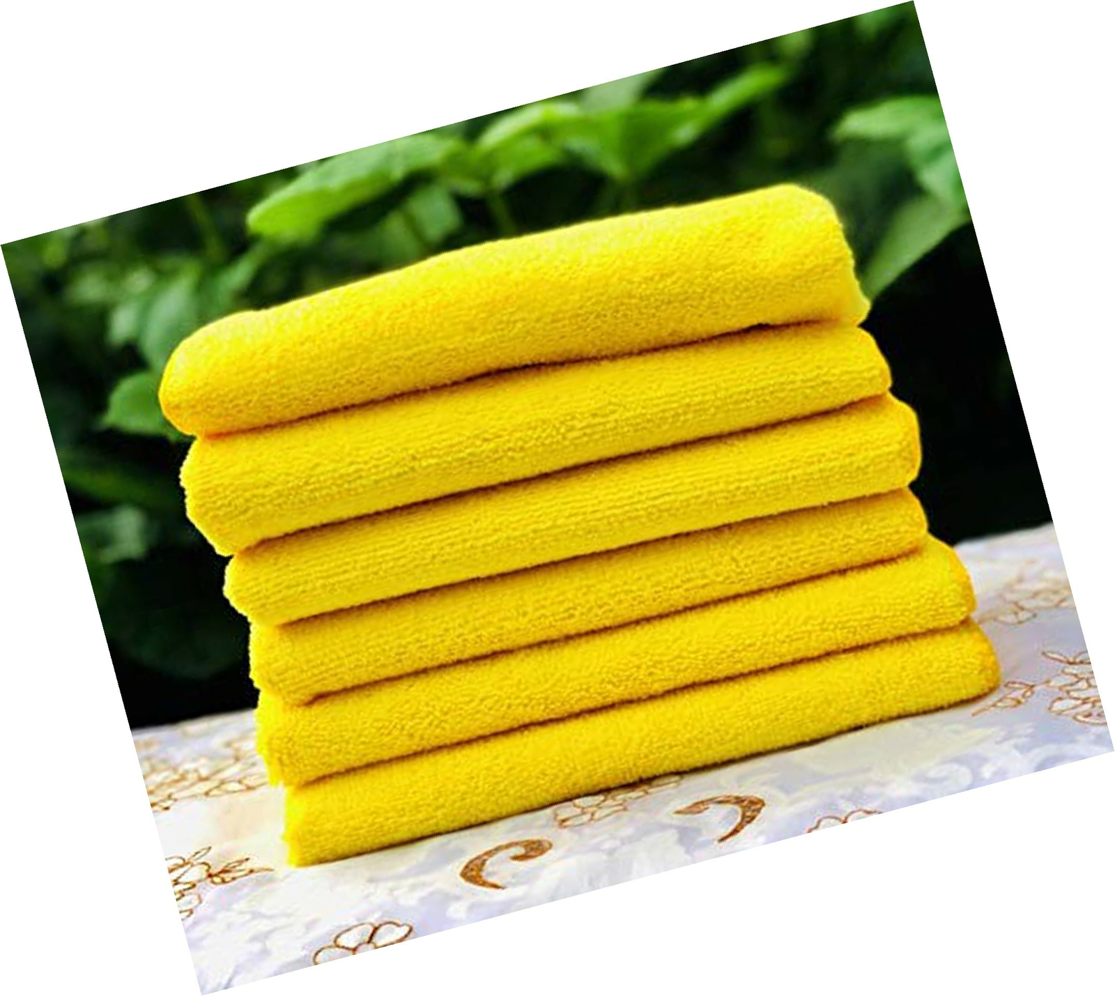 6X Kirkland Signature Ultra Plush Microfiber Towels Car Detailing Screen Cl