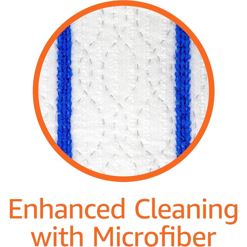 Wet Mopping Cloth Refills, Multi-Surface Floor Cleaning, Fresh Scent, Low